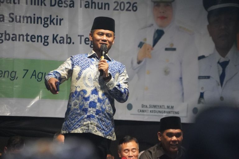 Bupati Tegal Ischak Maulana Rohman.(Foto:ist)