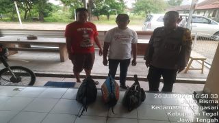 Polsek Margasari Bongkar Arena Judi Sabung Ayam Usai Terima Laporan Warga