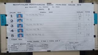 Polri Amankan Pemungutan Suara Anggota BPD Desa Pegirikan Berjalan Kondusif