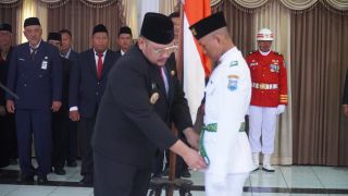 Wali Kota Tegal Kukuhkan Paskibraka Kota Tegal 2026