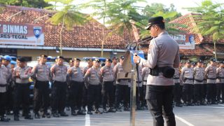 Polres Tegal Gelar Apel Siaga Karhutla, Perkuat Kesiapsiagaan Hadapi Musim Kemarau