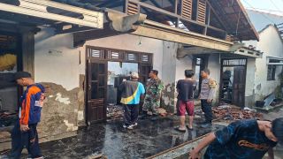 Diduga Berawal dari Obat Nyamuk Bakar, Rumah di Bulakamba Brebes Ludes Terbakar