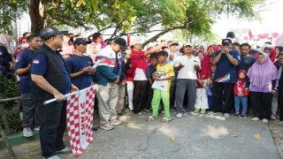 Ratusan Warga Wanarejan Selatan Ikuti Jalan Sehat HUT ke-81 RI