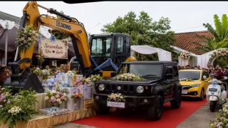 Viral Mahar Pernikahan di Grobogan, Ada Ekskavator hingga GWM Tank 300