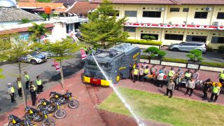 Polres Tegal Kota Siagakan Personel Antisipasi Kebakaran Lahan dan Kapal