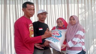 Peserta Jalan Santai Bawa Pulang Hadiah Utama Beras 25 Kilogram