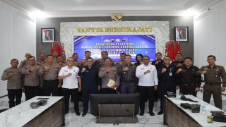 Polres Tegal Sambut Peserta Didik Sespimmen Polri, Perkuat Kompetensi Kepemimpinan