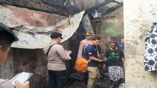 Polisi Tangani Kebakaran Rumah di Dukuhturi, Satu Orang Meninggal Dunia