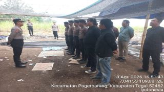 Respons Cepat Polisi 110, Polres Tegal Tindaklanjuti Aduan Dugaan Judi Sabung Ayam