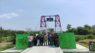 Jembatan Gantung Garuda 130 Meter di Gembongdadi Resmi Diluncurkan