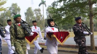 Yasyfa Kholiah, Siswa SMAN 1 Warureja Jadi Pembawa Baki Paskibra HUT ke-81 RI