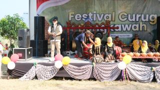 Festival Curug Bengkawah Promosikan Wisata dan UMKM Desa Sikasur