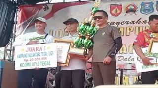 Kodim 0712/Tegal Gelar Lomba Kampung Nusantara, Jatinegara Raih Juara 1