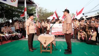 Estafet Tunas Kelapa Tiba di Pemalang