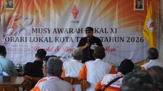 Buka Muslok XI Orari Kota Tegal, Walikota Ajak Orari Perkuat Komunikasi Darurat
