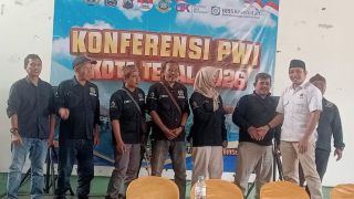 Meiwan Kembali Pimpin PWI Kota Tegal Periode 2026-2029