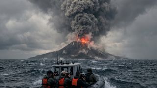 Lima Jurnalis Hilang Kontak Saat Hendak Liput Erupsi Gunung Anak Krakatau