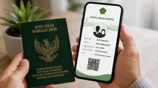Tak Perlu Ribet, Kartu Nikah Digital Kini Bisa Disimpan di HP, Begini Cara Mendapatkannya