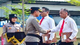 Haornas ke-43, 11 Personel Polres Tegal Kota Raih Penghargaan