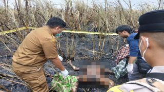 Warga Ditemukan Meninggal Dengan Luka Bakar Dipersawahan Warureja