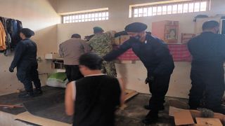 Polres Tegal Bersama BNN dan Lapas Gelar Razia, Tes Urine Warga Binaan Negatif Narkoba