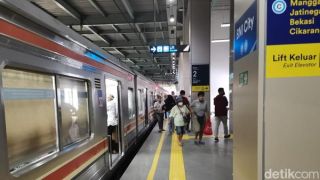 Penutupan Stasiun Karet Memicu Lonjakan Penumpang KRL Di Stasiun BNI City Hingga Ratusan Persen