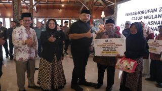 Pemkot Tegal dan BAZNAS Salurkan Rp1,1 Miliar Dana ZIS kepada 2.340 Penerima