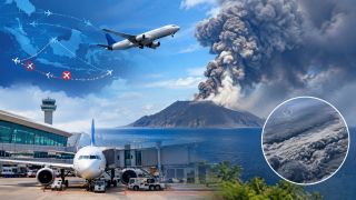Erupsi Anak Krakatau Ganggu Penerbangan, Maskapai Terancam Rugi hingga Rp19 Miliar per Hari