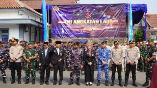 HUT Ke-81 TNI AL, LANAL Tegal Perkuat Patroli Pantura dan Waspadai Kebakaran Kapal   