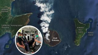 SAR Hentikan Pencarian 8 Orang Hilang di Gunung Anak Krakatau, Kapal Arupadhatu I Tak Ditemukan