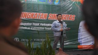 Bupati Tegal Perkuat Sinergi Forkopimda, Batalion TP 435 Diperkenalkan