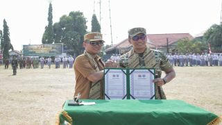 Bupati Tegal Buka TMMD Sengkuyung Tahap IV di Kemantran, Anggaran Rp562,6 Juta
