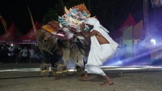 14 Barongan Tampil Kolosal Meriahkan Barongan Spirit Festival Desa Kepandean