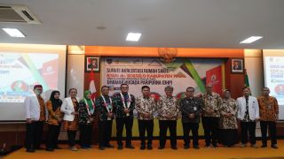 RSUD  dr. Soeselo Slawi Jalani Survei Akreditasi, Bupati: Jangan Sekadar Kejar Sertifikat