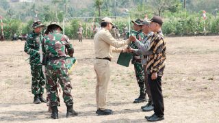 TMMD Sengkuyung di Gunungbatu Pemalang Bangun Jalan dan Talud